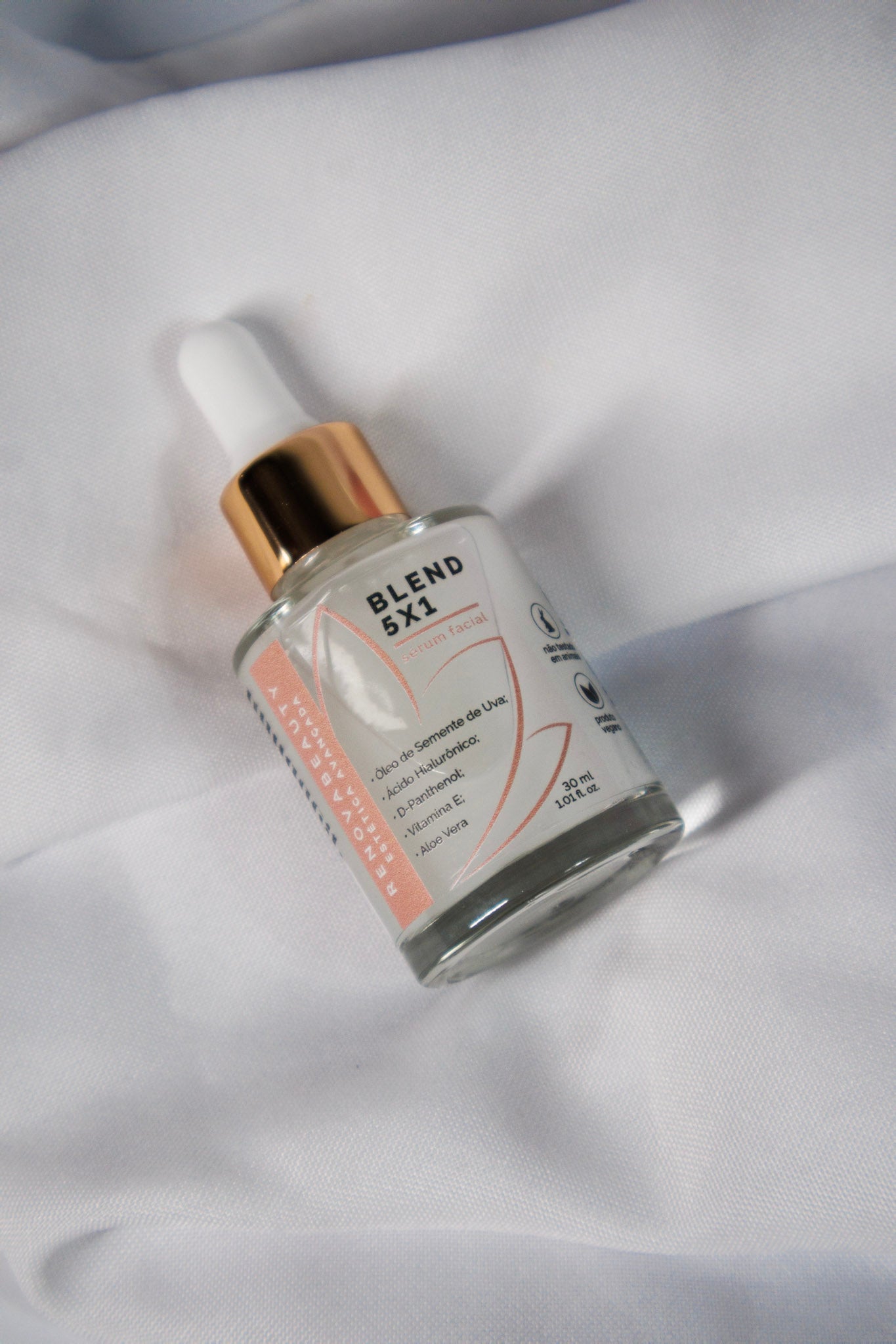 Sérum Facial Blend 5x1 – Cuidados Multifuncionais para Sua Pele