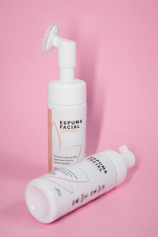 Espuma Facial com Camomila e Aloe Vera